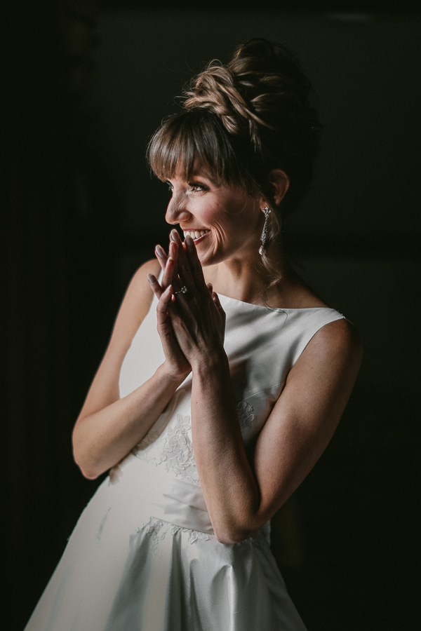 RMNP first look, colorado wedding photographer,  bride