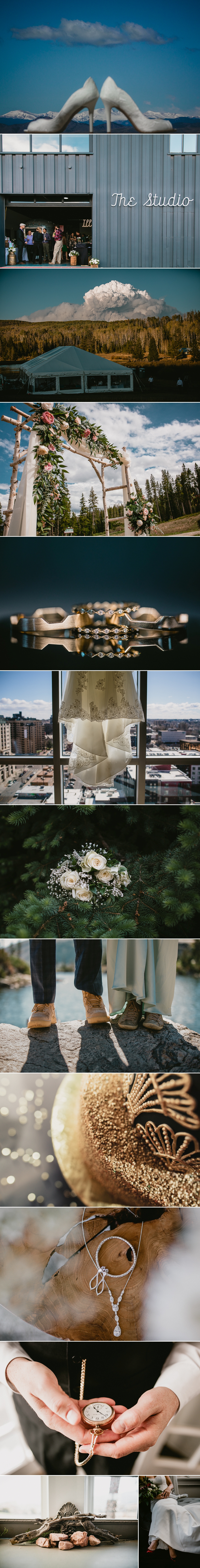 Details from Colorado's best 2019 wedding photography.