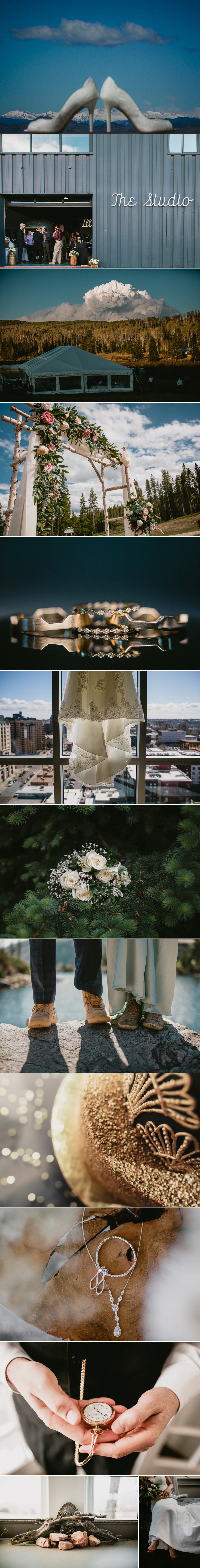 Details from Colorado's best 2019 wedding photography. 